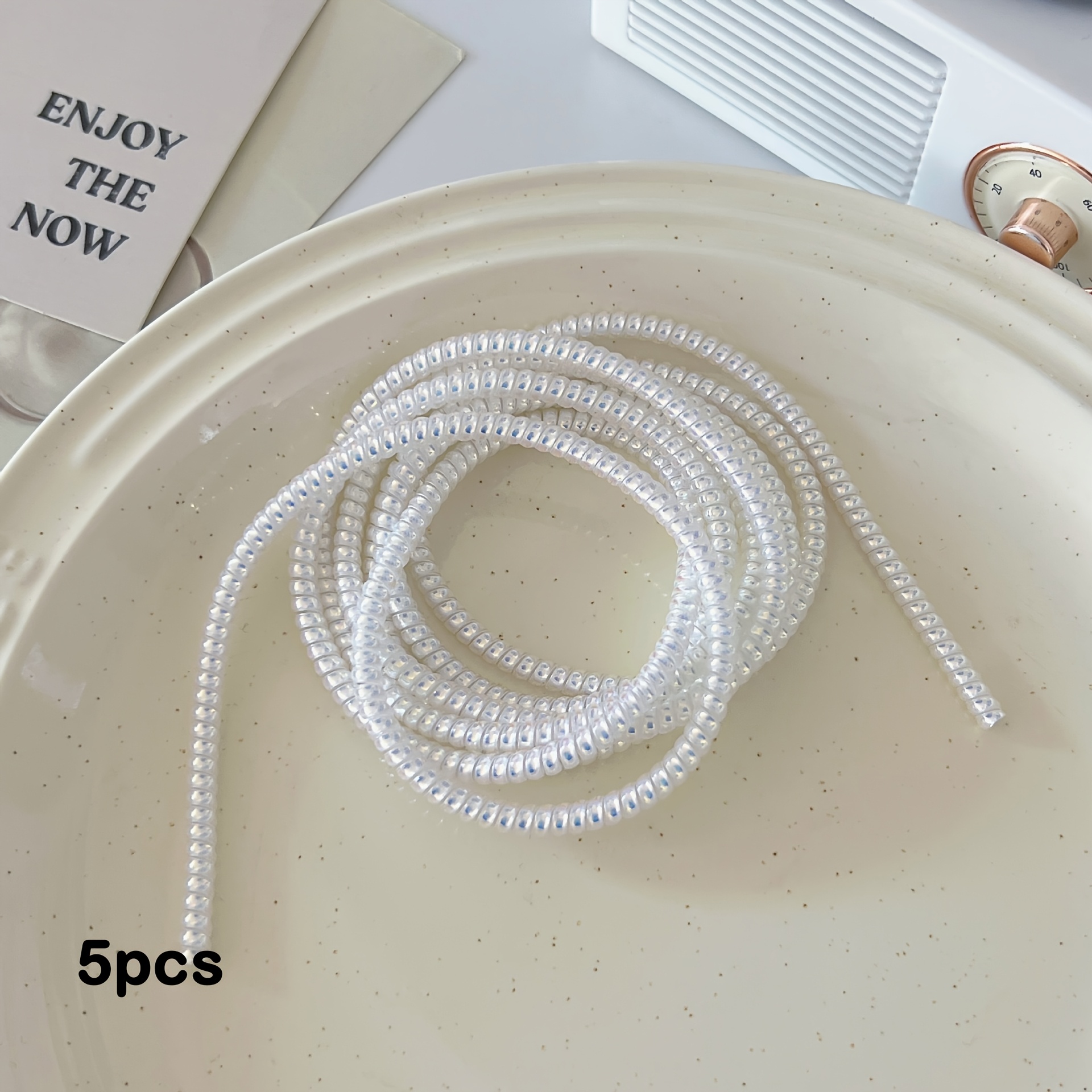 TEMU A Set Of 5 Random Color Cable Protectors, Suitable For Universal Phone , Designed To Prevent Charging Cables From Bending And Breaking