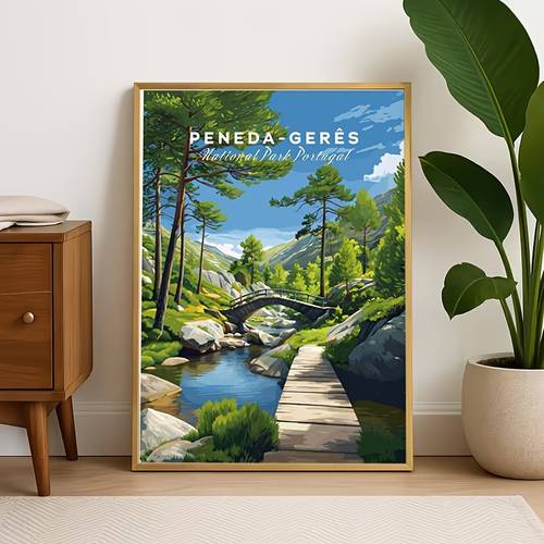 2d flat 2d flat 1pc frameless portuguese landscape print whimsical canvas wall decor suitable for restaurants hotels offices room bedroom bathroom room decoration art canvas wall art poster