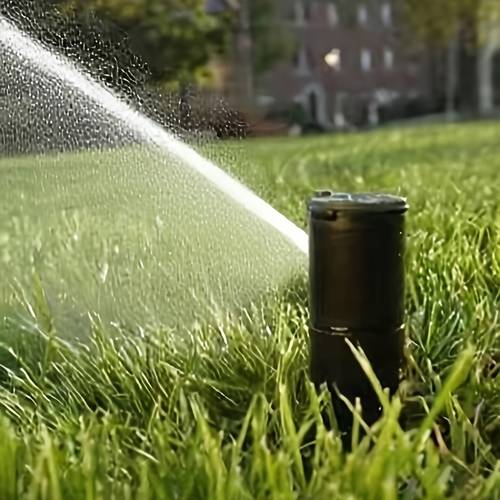 automatic lifting and rotating buried telescopic nozzle with 3 4 internal thread for garden lawn watering and road maintenance
