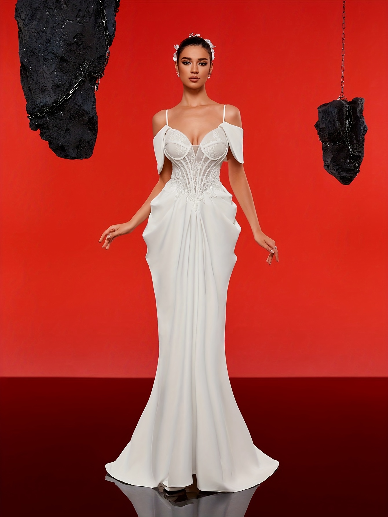 sachin and babi light blue dress THE DRESS TO IMPRESS | GOLD AND SHEER GODDESS main image 0