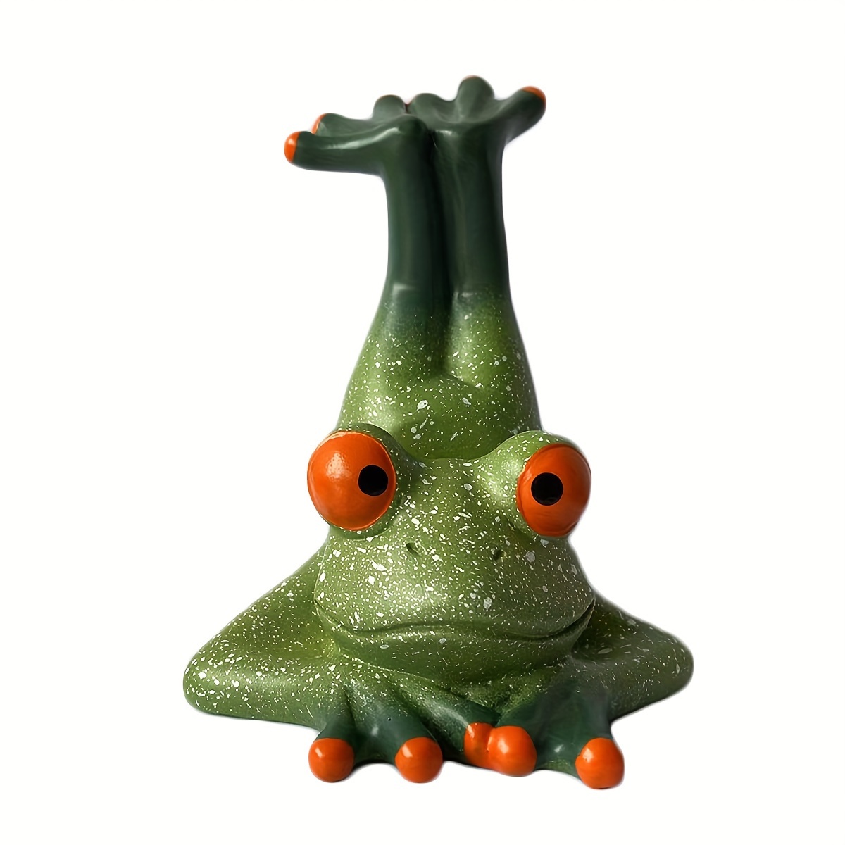 Image of 1pc Of Cute Cartoon Frog Glasses Holder, Display Rack For Eyewear Shops, Prop For Glasses, Adorable Small Statue For Desktop Decoration