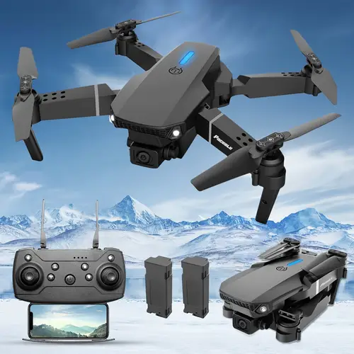 88 with dual cameras dual batteries stable beginner toy foldable halloween and christmas gift