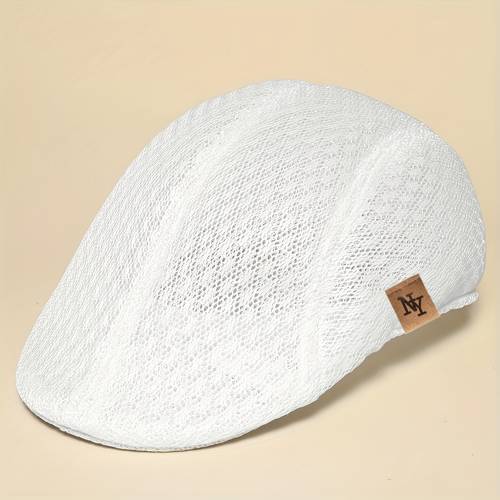 newsboy cap mens flat cap summer breathable irish ivy driving hunting hat