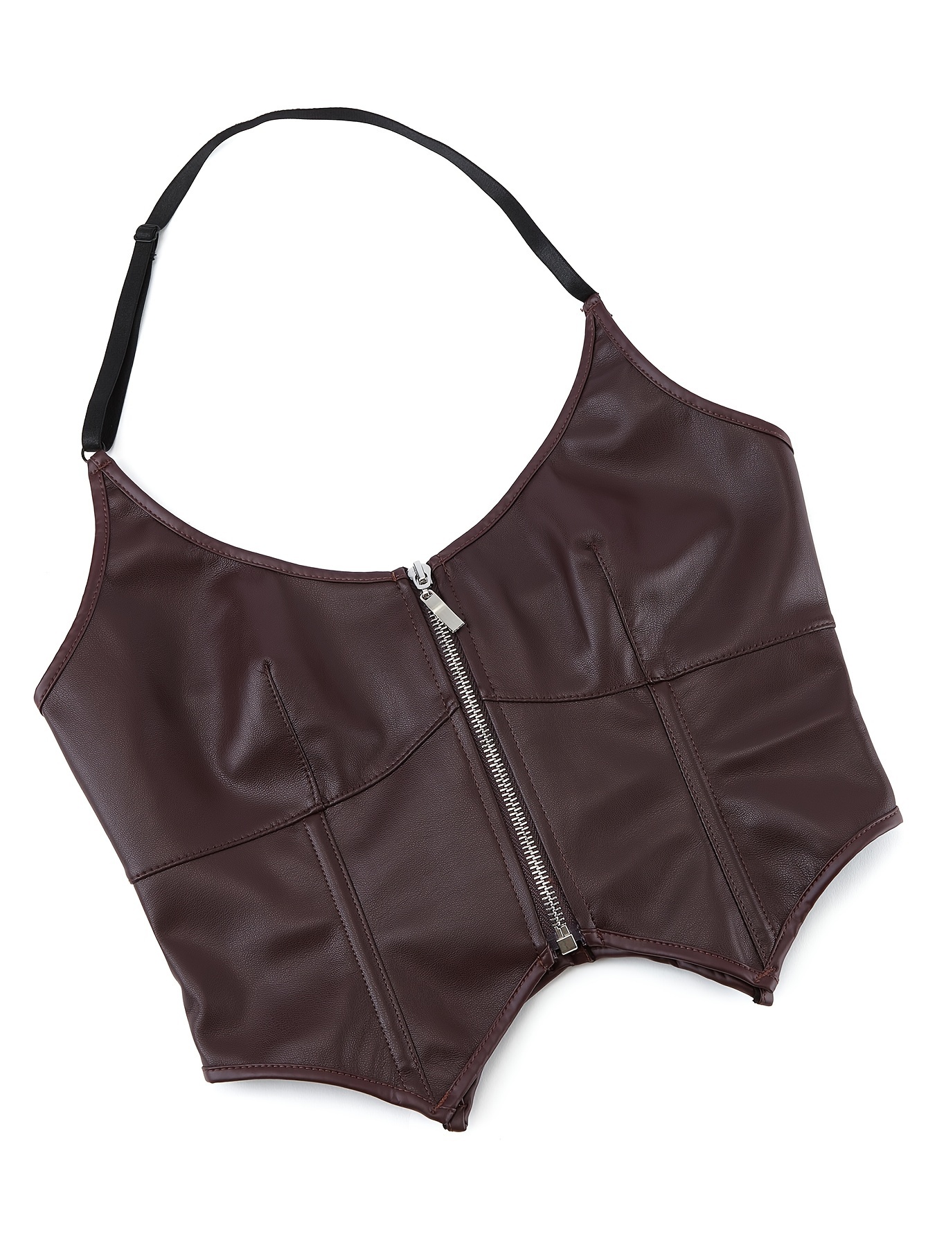 lightweight design women's red leather punk style - Temu