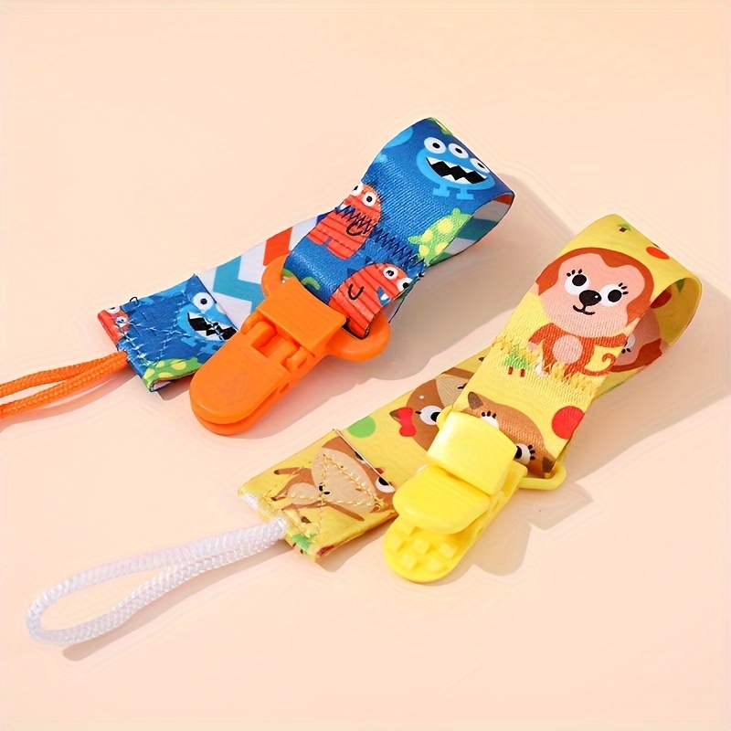 1pc PanLynner Youngsters Soothing Item Holder Clip, Cute Animal Designs, Durable Material, Ideal for Boys and Girls, Perfect Christmas Halloween Gift, Youngsters Soothing Item Clip