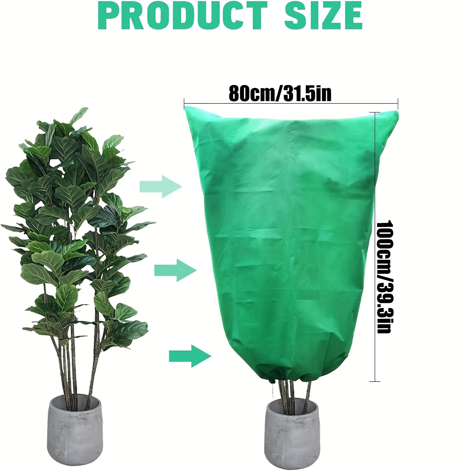 Housse D'hivernage Pour Plantes, Voile Hivernage Plante Exterieur