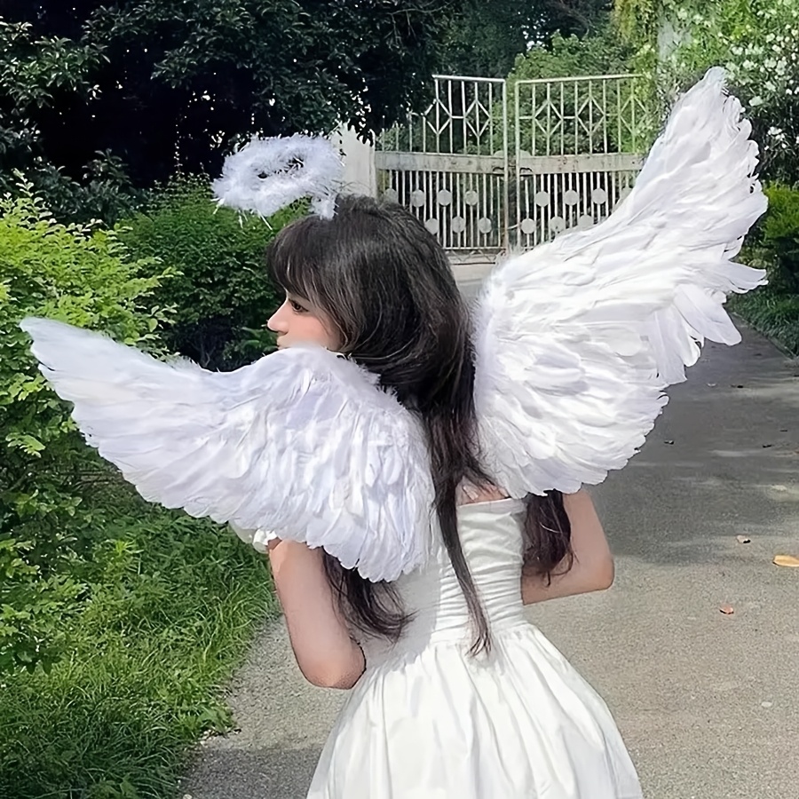 treaturself angel wings long dress