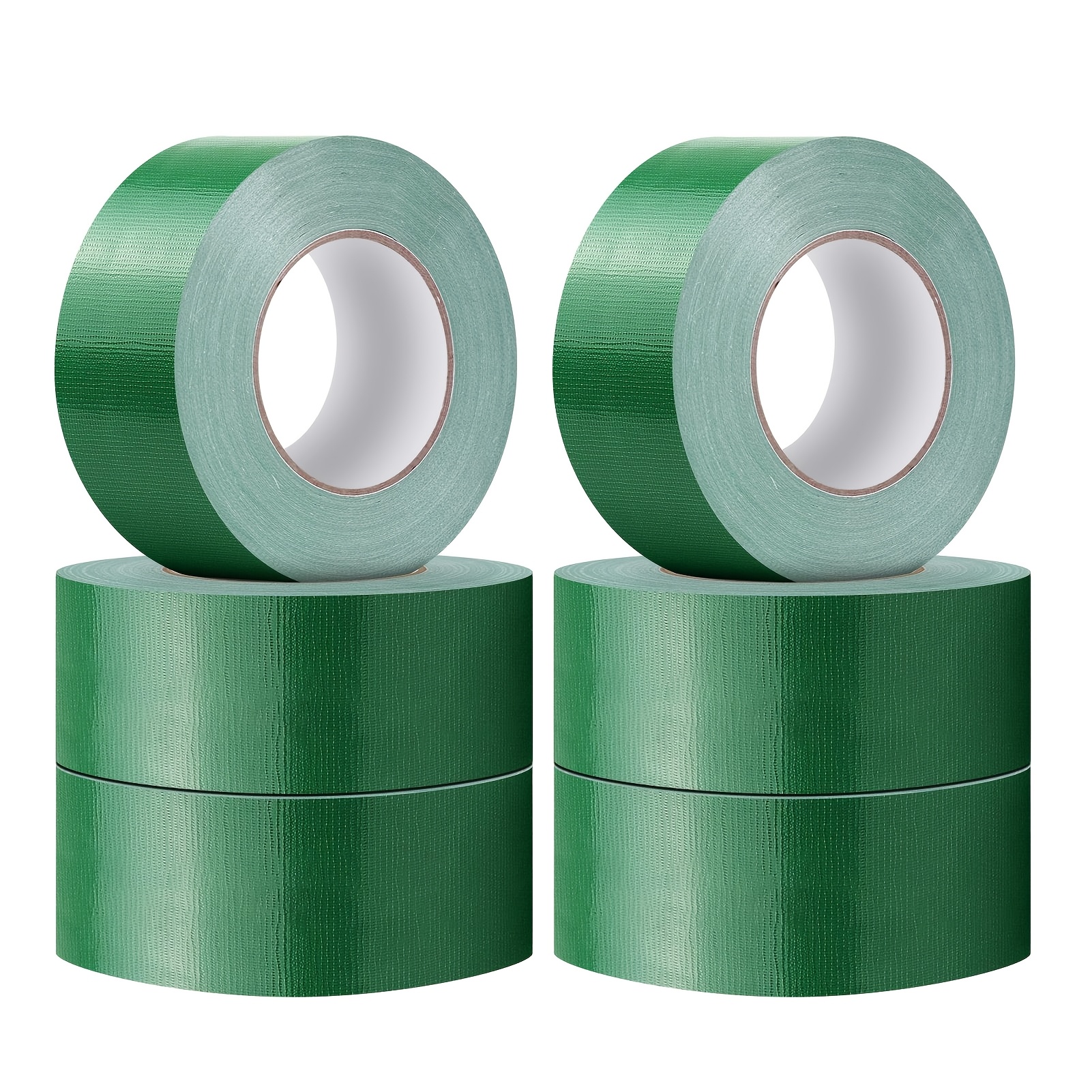 Image of 6 Rolls Of Single-sided Fabric Tape, High Decoration Carpet Ground Membrane Tape, Ground Membrane Splicing And Fixing, High Carpet Adhesive