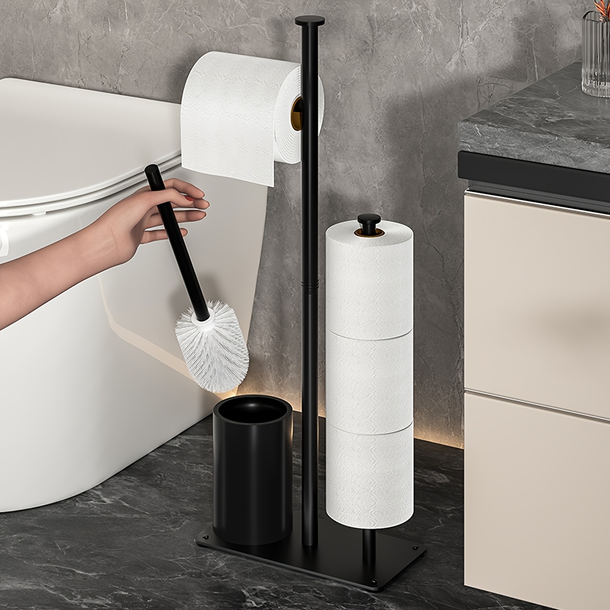 Zhoul Portarotolo Carta Igienica A Forma Di Palla – In ABS, Impermeabile – Per Bagno, Hotel, Casa – Colore Bianco