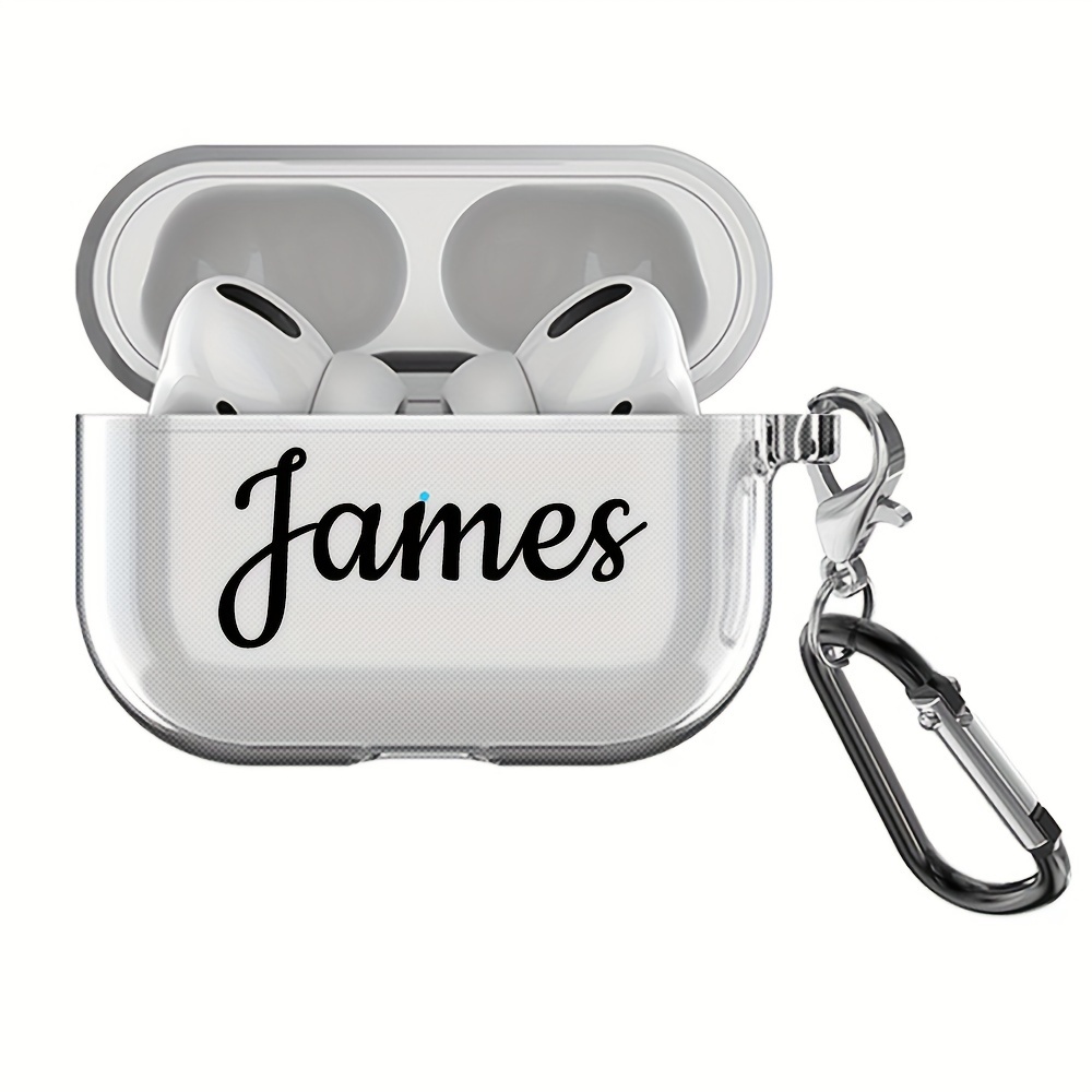 

Engraved Tpu For Apple For Airpods Pro - Personalized , Keychain , For Birthdays &