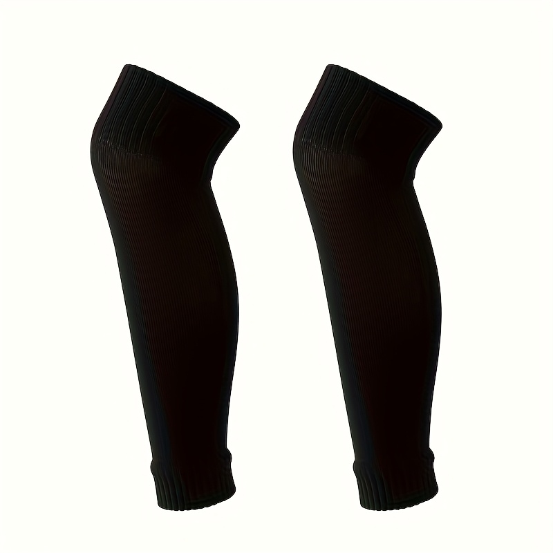 Image of 1 Pair Breathable Anti-slip Football Socks - Knee-high Athletic Socks With Elastic Cuffs For , Options For Soccer, Running & Outdoor Sports, Soccer Socks, Textured Grip Sole