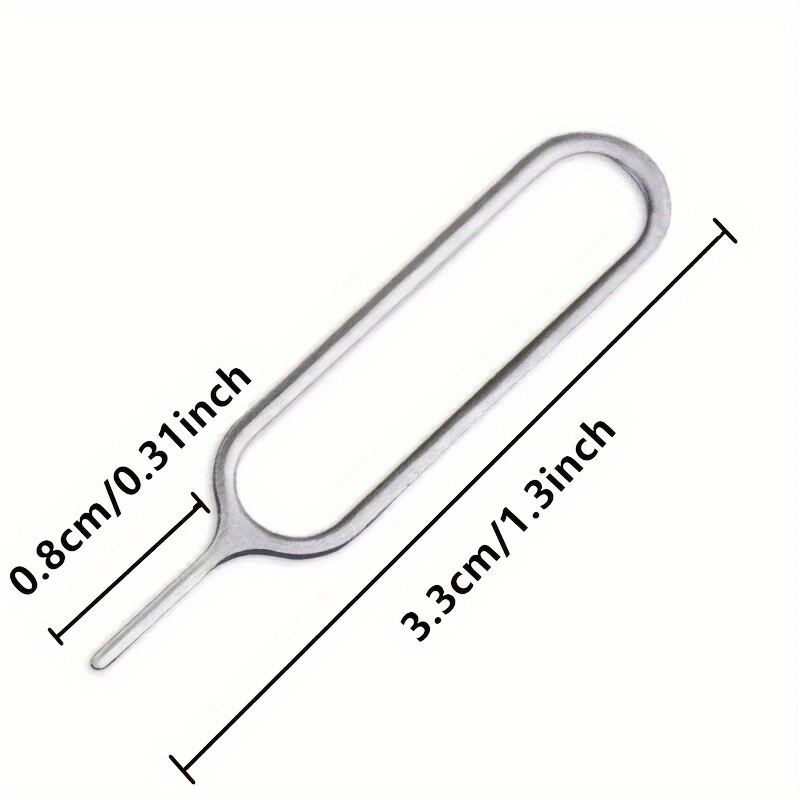 8 Pack SIM Card Slot Eject Pin Removal Tool Eject Pin Needle