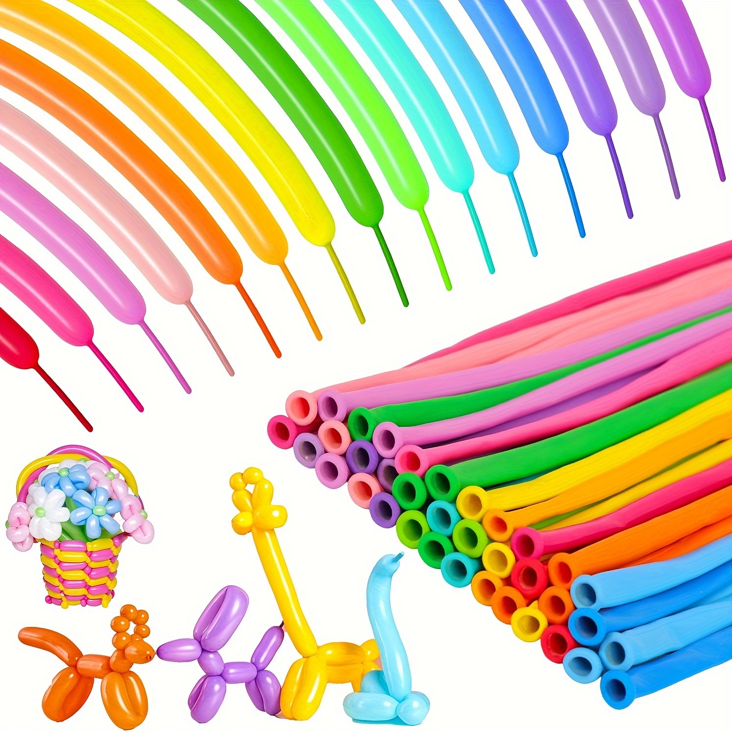 Globos De Colores Brillantes de 12 De Látex De Arco Iris De 30,48 Cm Para  Decoraciones De Fiestas, suministros Para Fiestas