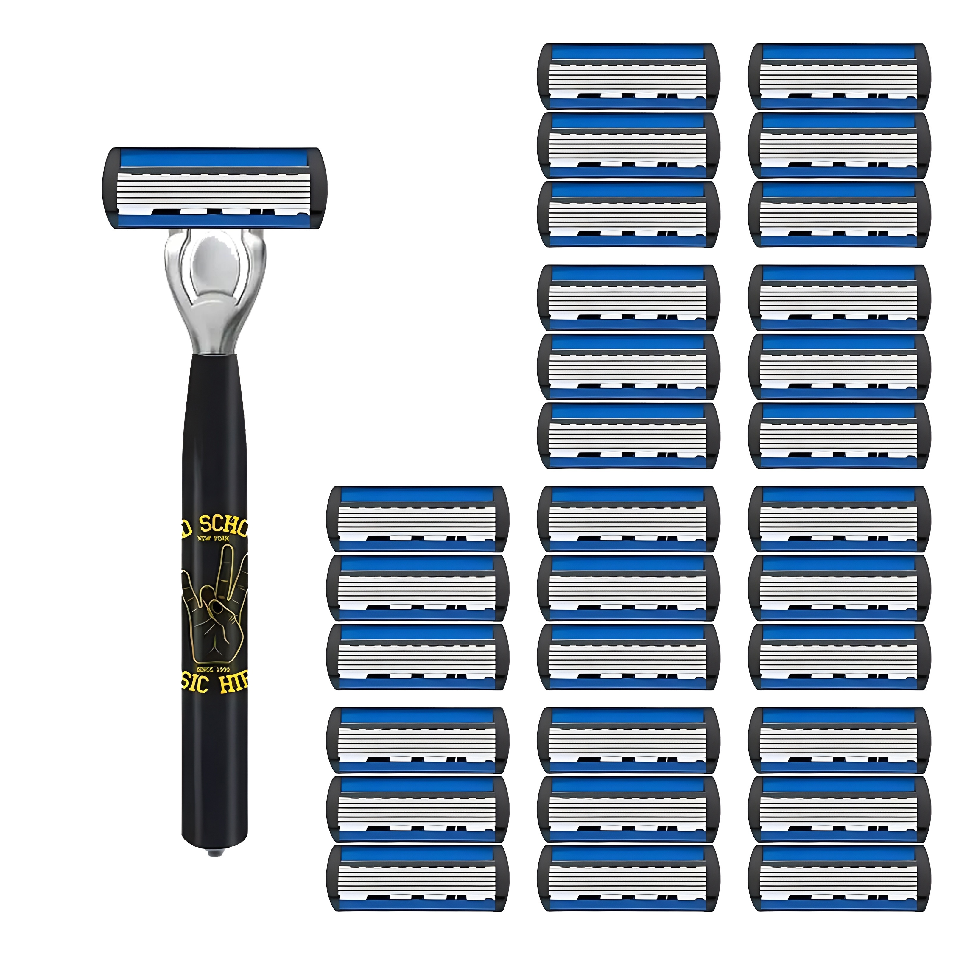 TEMU Shaving , Hip-hop Non , Replacement Blades, Shaving