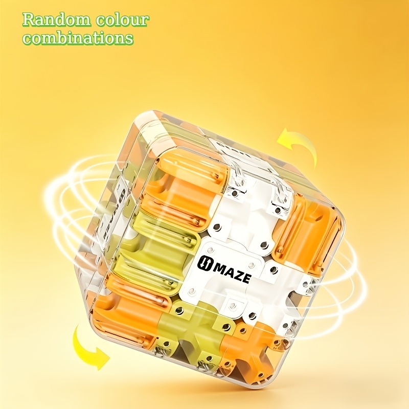 2pcs 3D Maze Puzzle with Stand