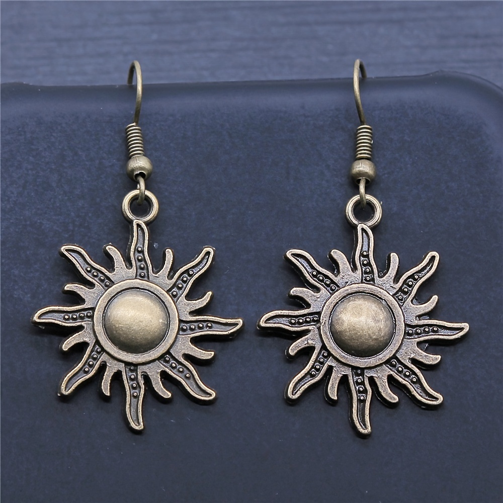 Women's Bohemian Sunshine Pendant Earrings