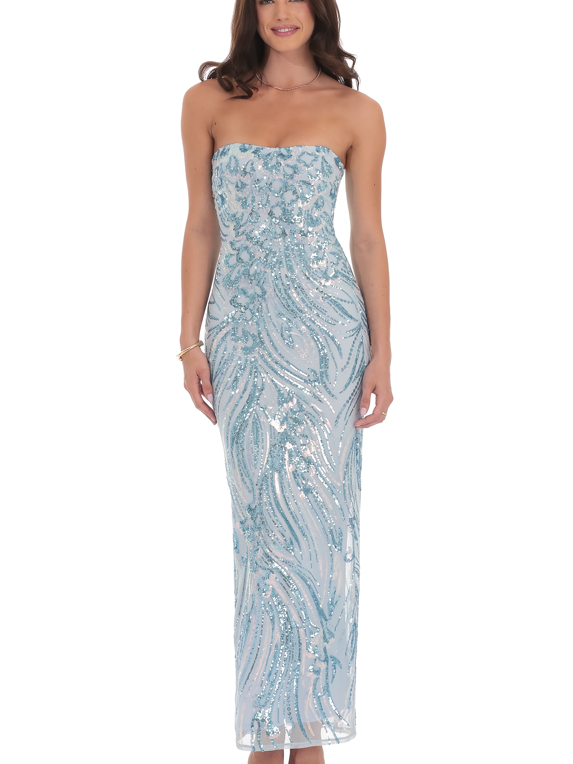 2026 Women's Elegant Party Dress, Fashionable Light Luxury Niche Designer *  Gown, Women's Fashion Carnival Attire