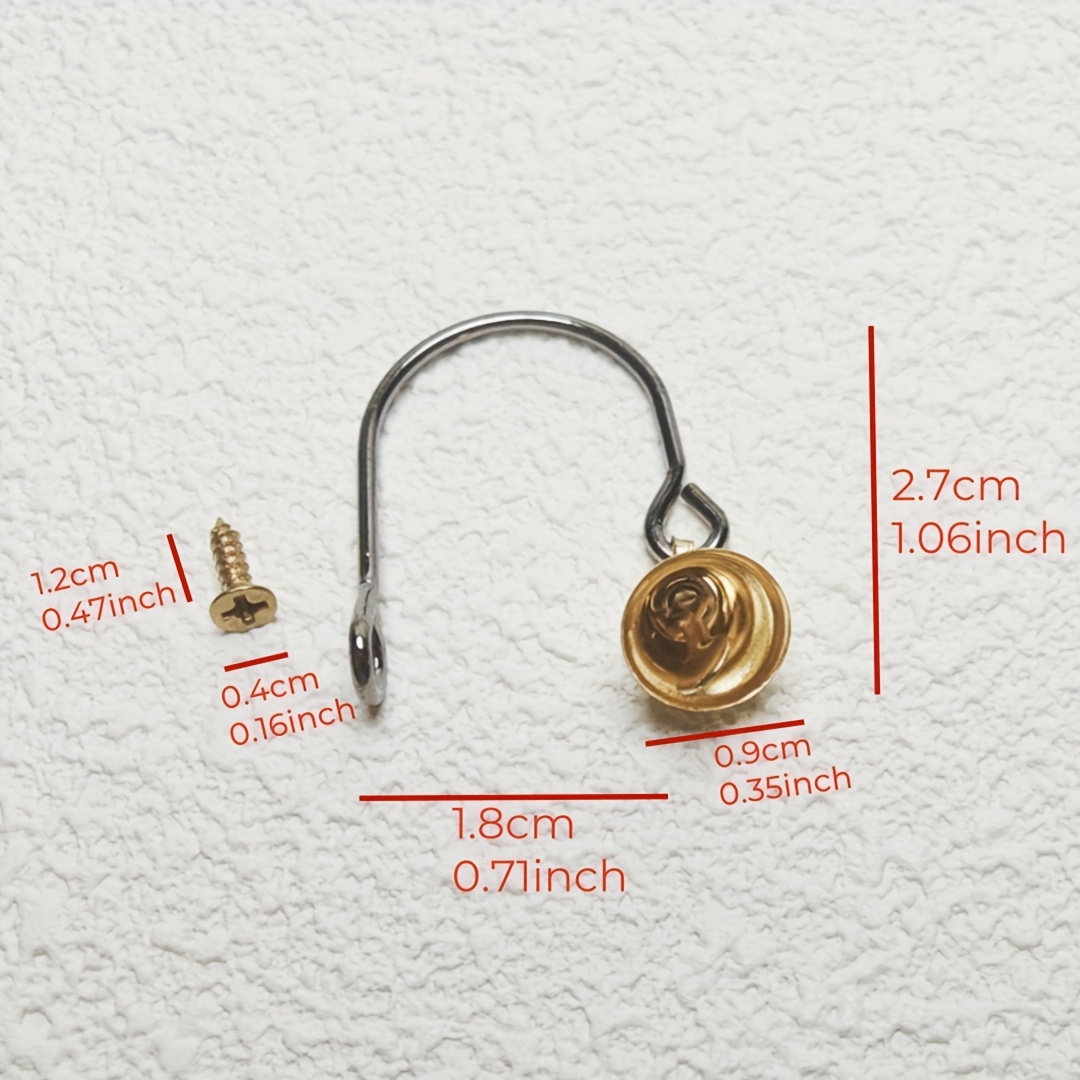 A Realistic Mini Doorbell, Suitable For 1:12 Dollhouse Furniture Additions, Door Decorations