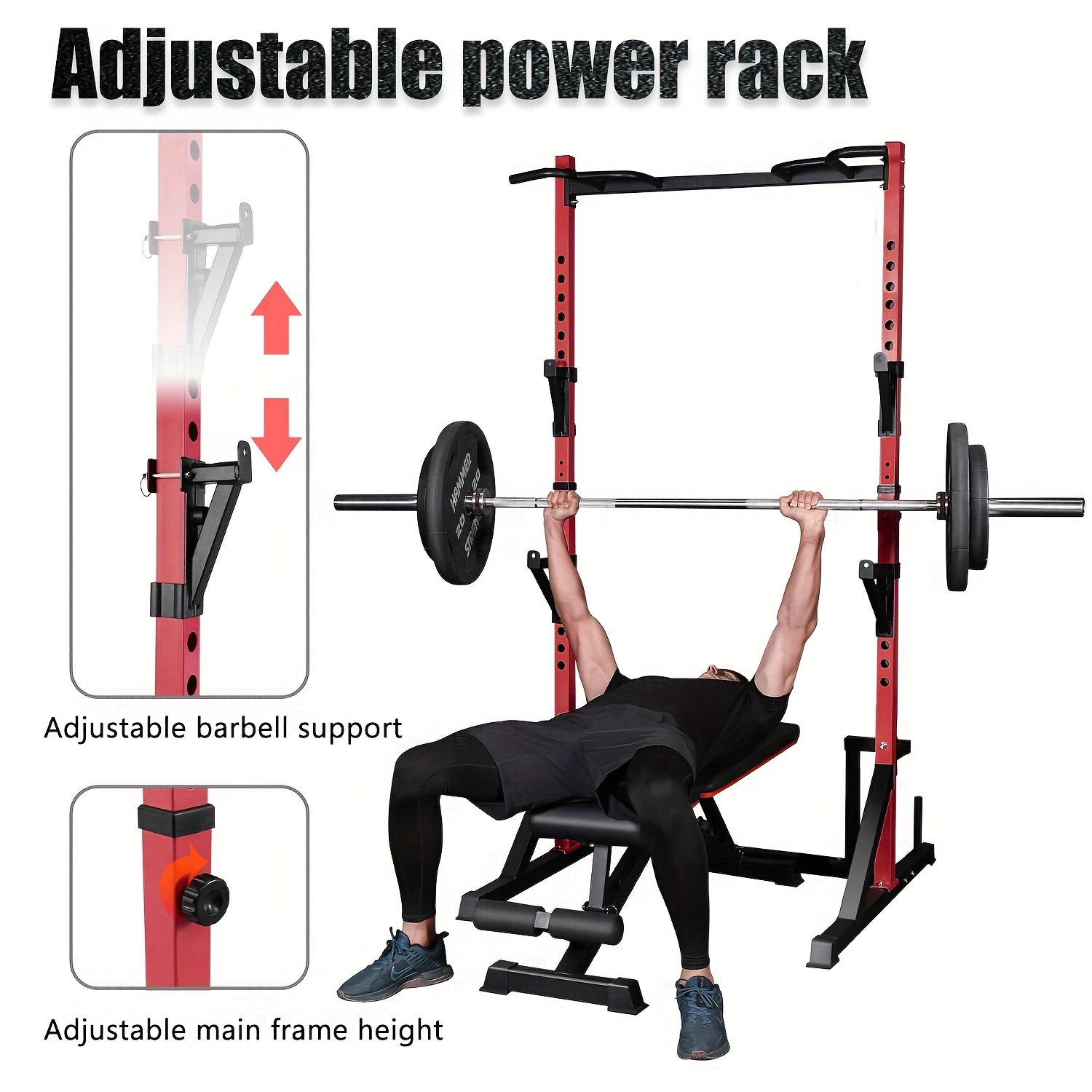 Best Racks For Squatting VEVOR Squat Stand Power Rack, Multi - Main Image