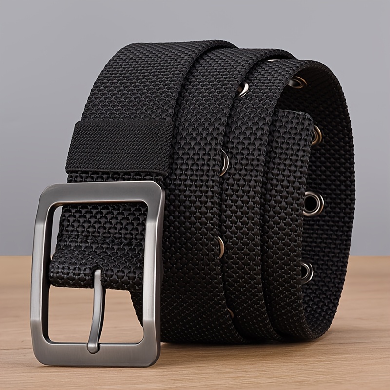 TEMU Men's Belt Casual And Easy, With Jeans Versatile Belt Suitable For Men's Outdoor Sports Belt, Casual, Daily, Versatile