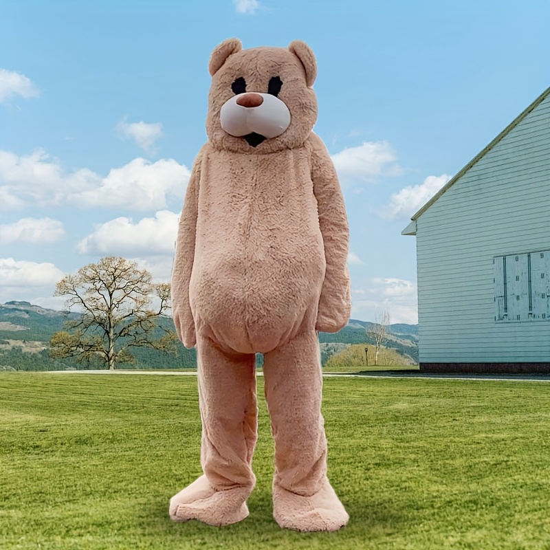 teddy bear costume standing mechanism soft plush full body Temu