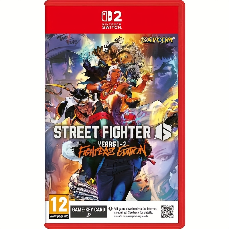 TEMU Switch 2 Street Fighter Year 6 1-2 Warrior Edition - , , , Action-role-playing, Action-adventure, ||action Role Playing, For Teenager