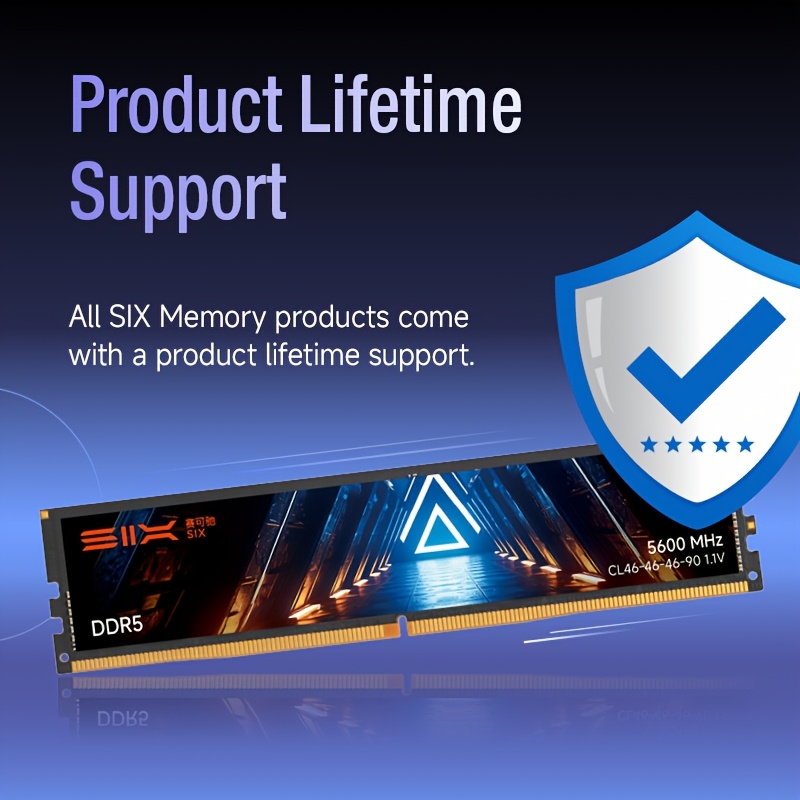 six u 5600 pro ddr5 udimm 5600mhz desktop memory 16gb 32gb - Temu