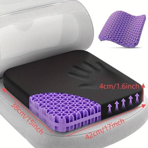 gel seat cushion for long sitting enlarged thickened chair cushion breathable cooling seat cushions for office chairs cooling car seat cushion for wheelchair large