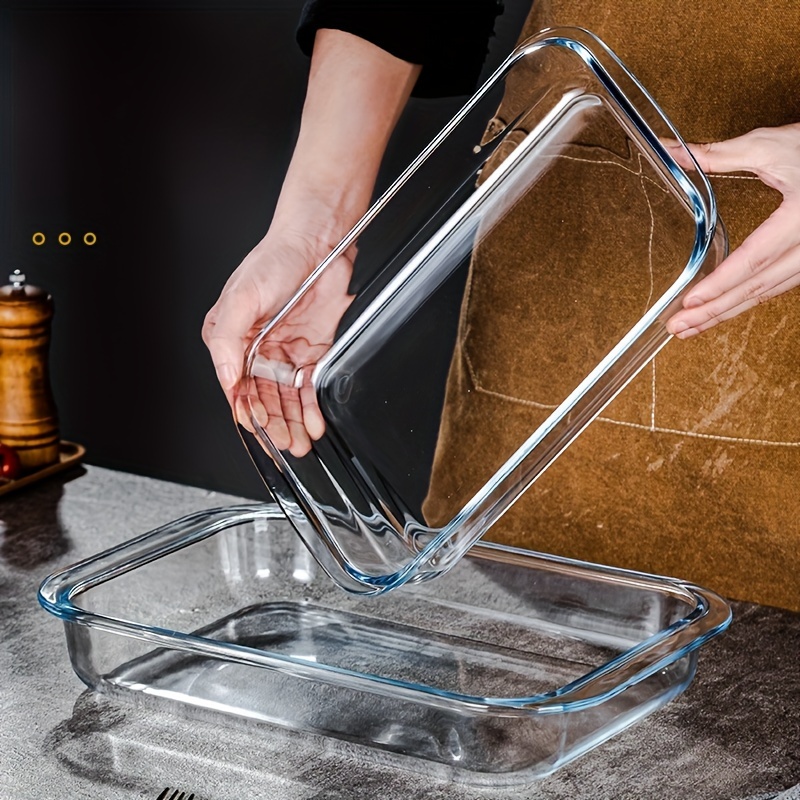 Rectangle Glass Baking Sheet For Oven Mcirco 8-Piece Glass