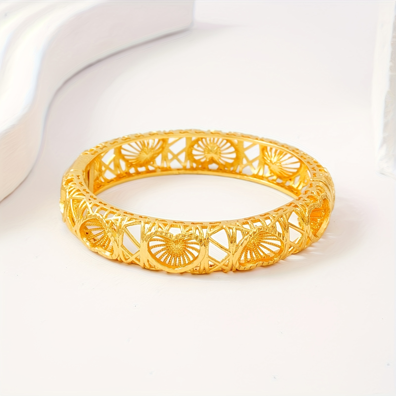 Set of Two Stylish Open Bangles