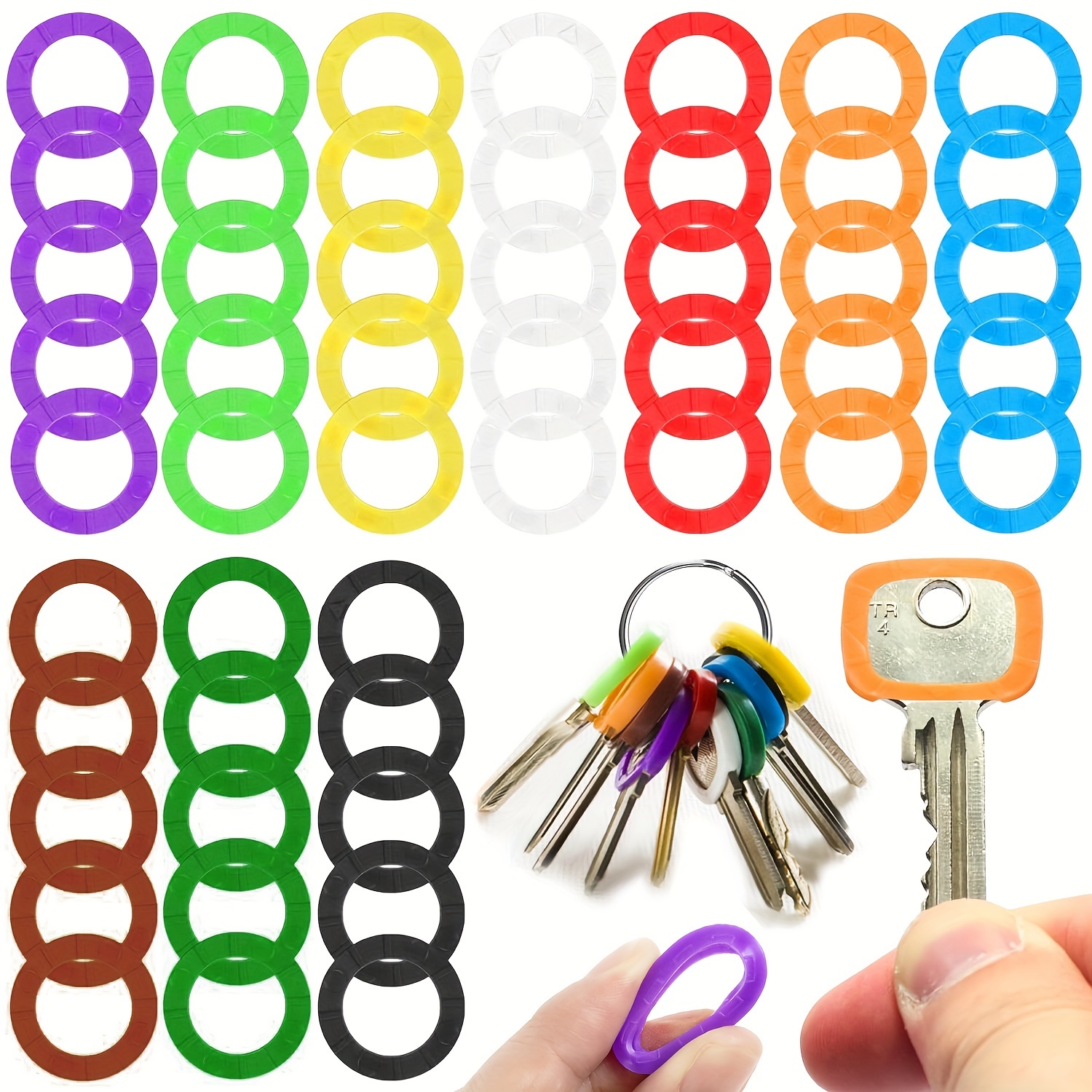 

50pcs Key - Key Identifiers, For , Assorted