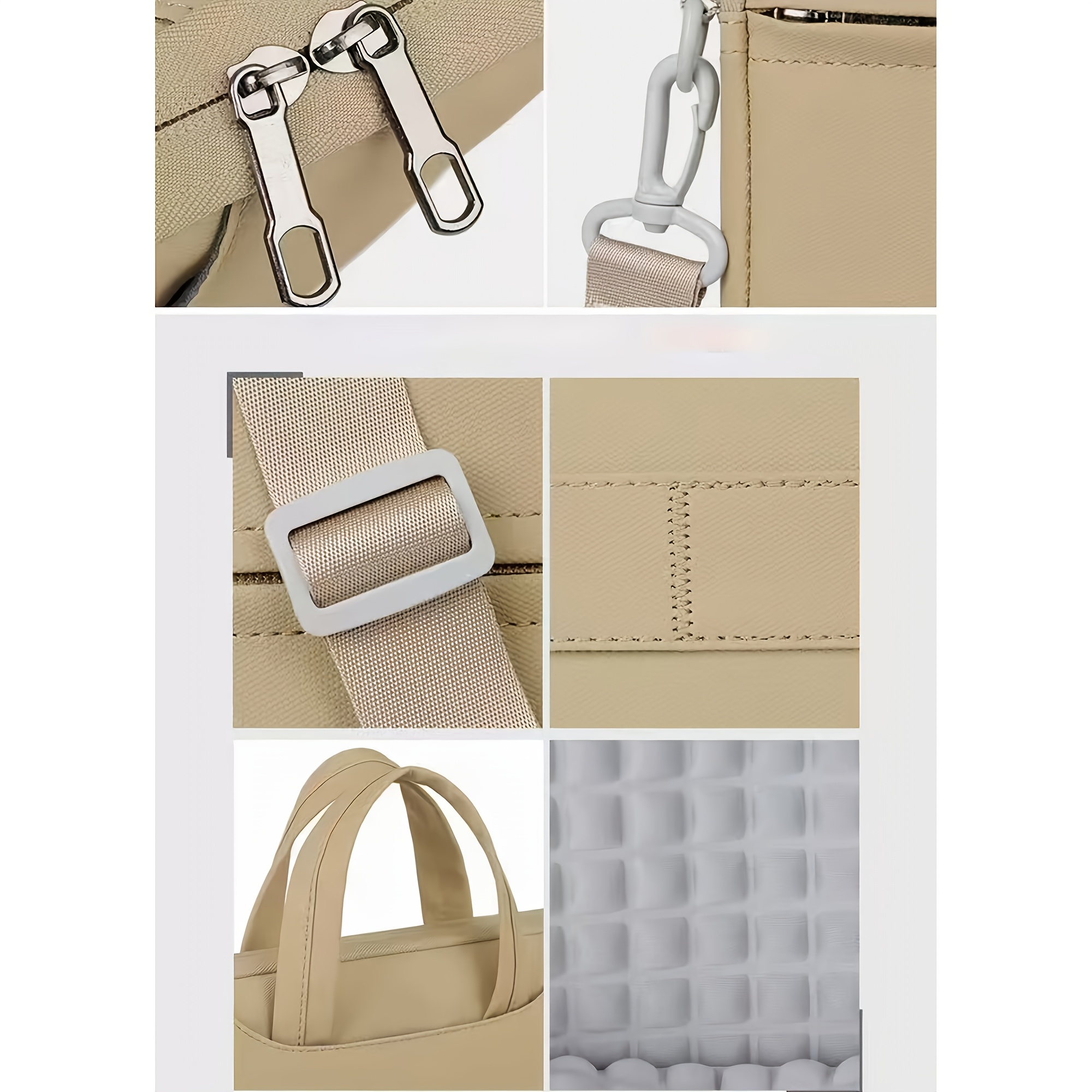 Large-Capacity Customizable Laptop Bag in Gray
