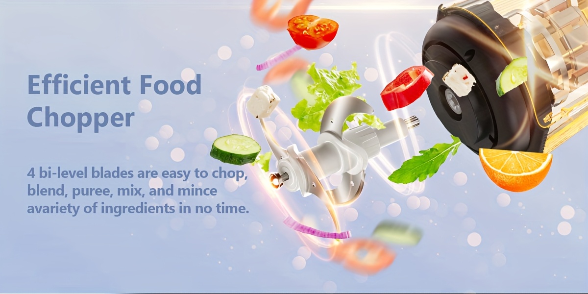 meat grinder 500w electric chopper vegetable chopper garlic grinder food processor chopper with 8 cup glass bowl 2 speed double layer blade suitable for kitchen home use baby food meat onion vegetables Product details 1