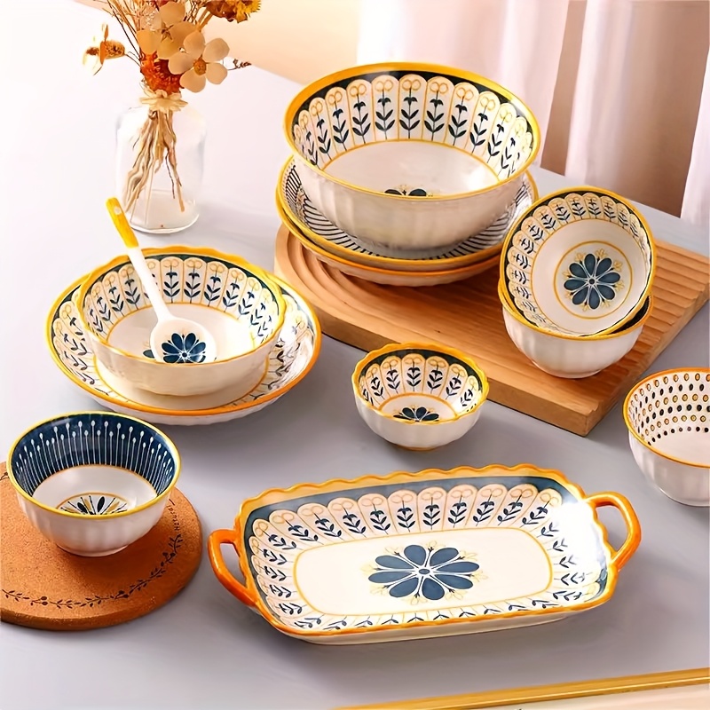 Bowl Square Round Plates Classic Design Milton Square Round