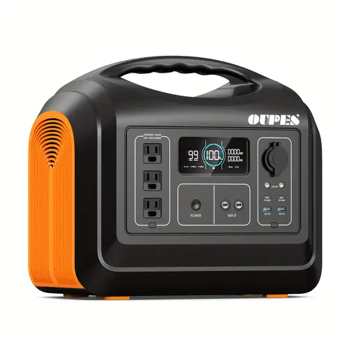 1800w portable power station 1488wh lifepo4 solar generator with 3 ac outlets 4000w remote control emergency backup for home rv van camping outdoor use emergency power supply multifunctional generator sturdy handle feature