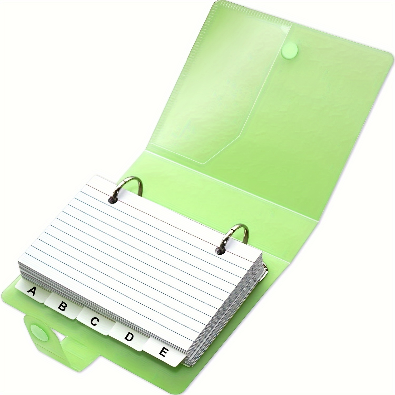 index card holder ring binder 3x5 Card Binder Traditional Style main image 0
