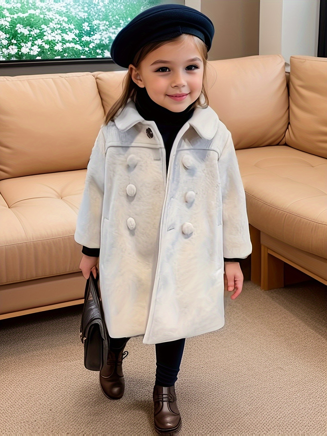 Girls long winter dress coats hotsell