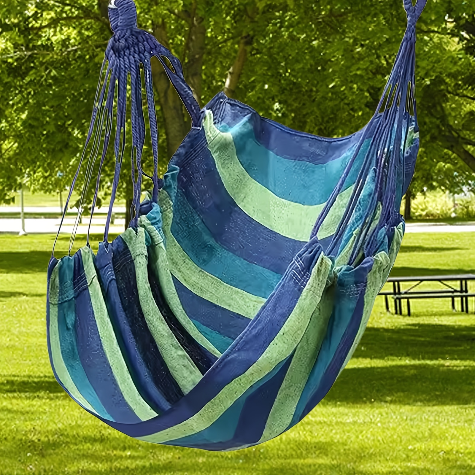 portable outdoor hammock swing chair with swing hanging chair sturdy hanging chair comfortable and durable hanging chair outdoor yard