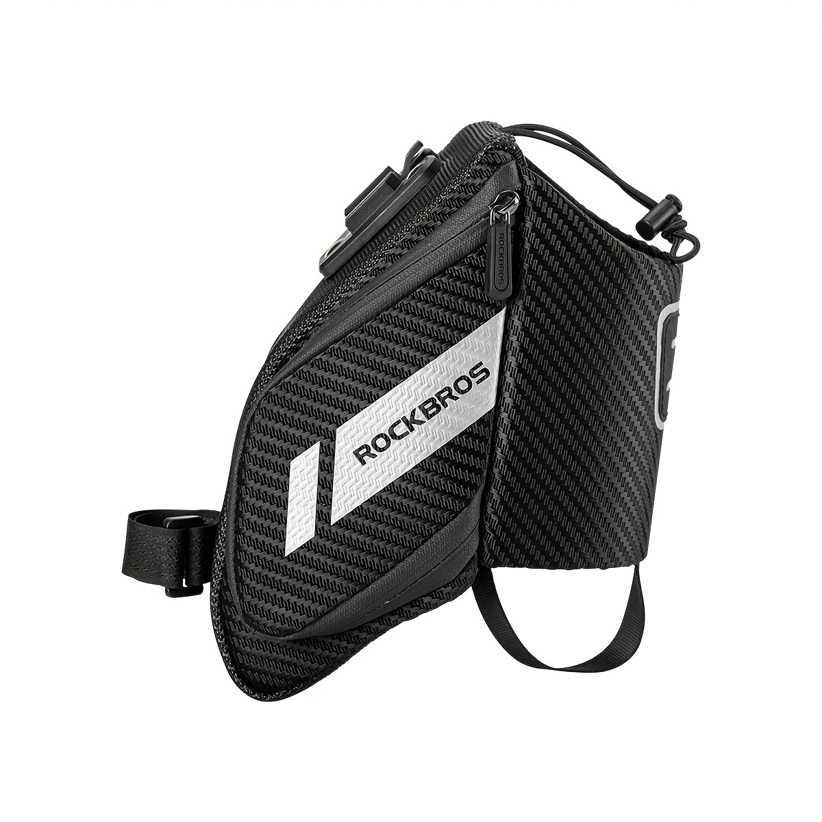 Image of Bag For Bicycles With A Water Bottle Holder, Approximately 1 Liter Capacity, Suitable For Mountain And Road Bikes, Designed For Rear Storage Of Tools And Additions