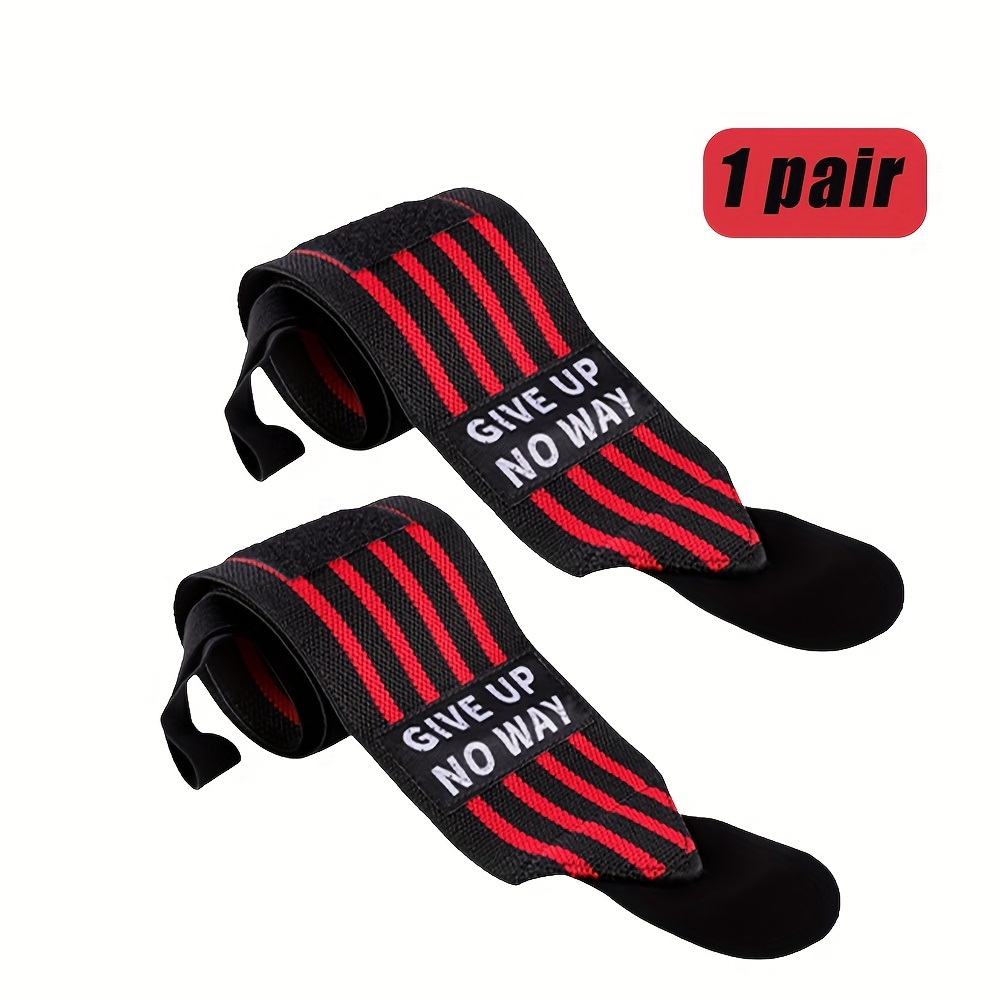 Image of A Pair Of Adjustable Pressure Wristbands, Suitable For Strength Training, Push-ups, Weightlifting, And Fitness Exercises