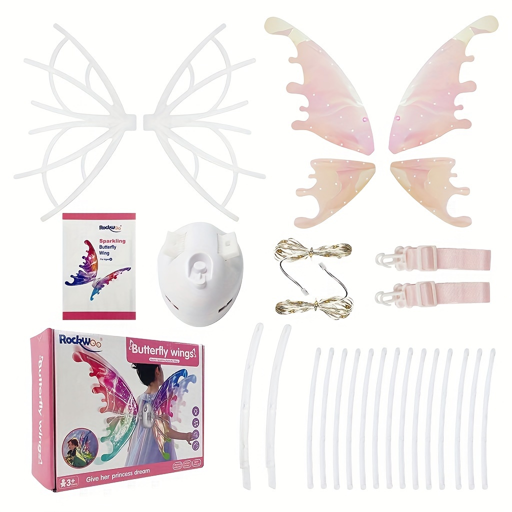 Magical Winged Accessory Moving Butterfly Wings An Electric - Temu