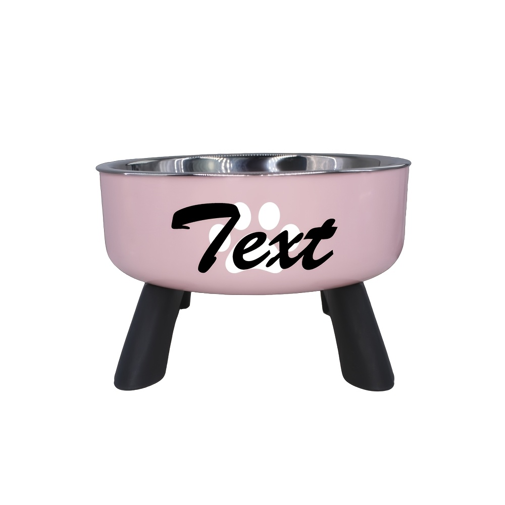 Customized Cat Bowl with Automatic Drinking Water Feature