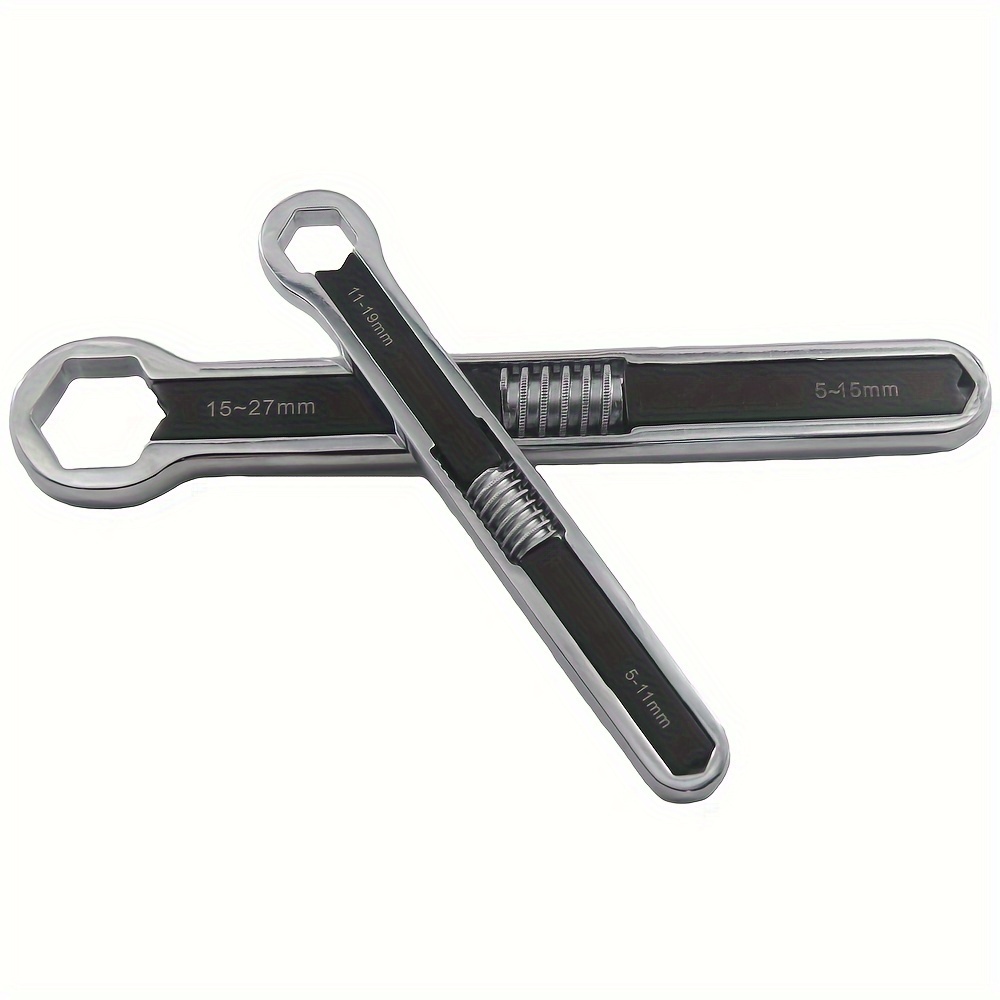 1 2pcsuniversal wrench set double ended wrench live head advanced dual purpose wrenches double ended universal tool set details 0