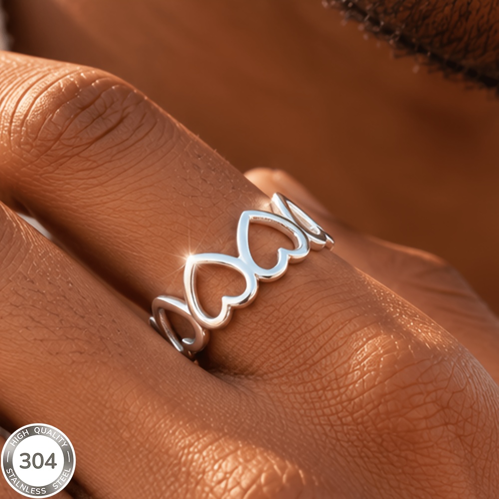 High-Quality Open-End Ring, Unisex Birthday Gift
