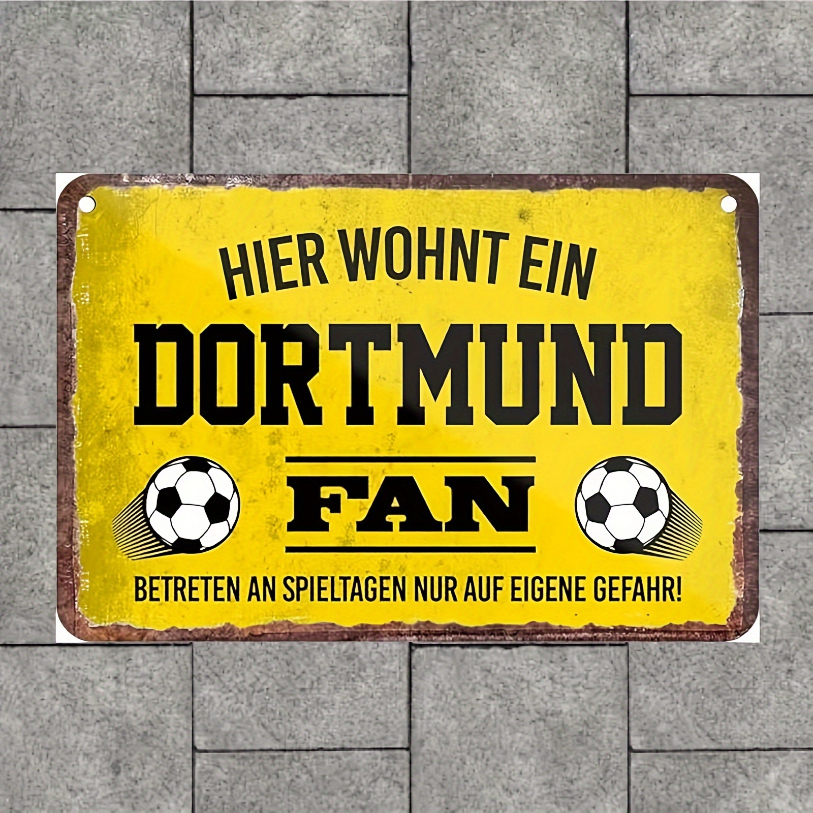 

Dortmund Fan Metal - , & Cup Included - For , Entrance, Or - , , ,