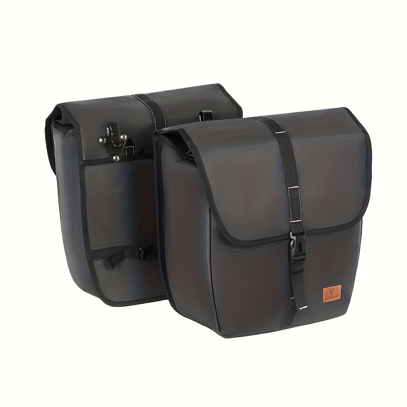 

1pc/2pcs Waterproof Backpack For Bicycle Backseat, Mountain Bike Riding Bag, Portable Installation Handbag