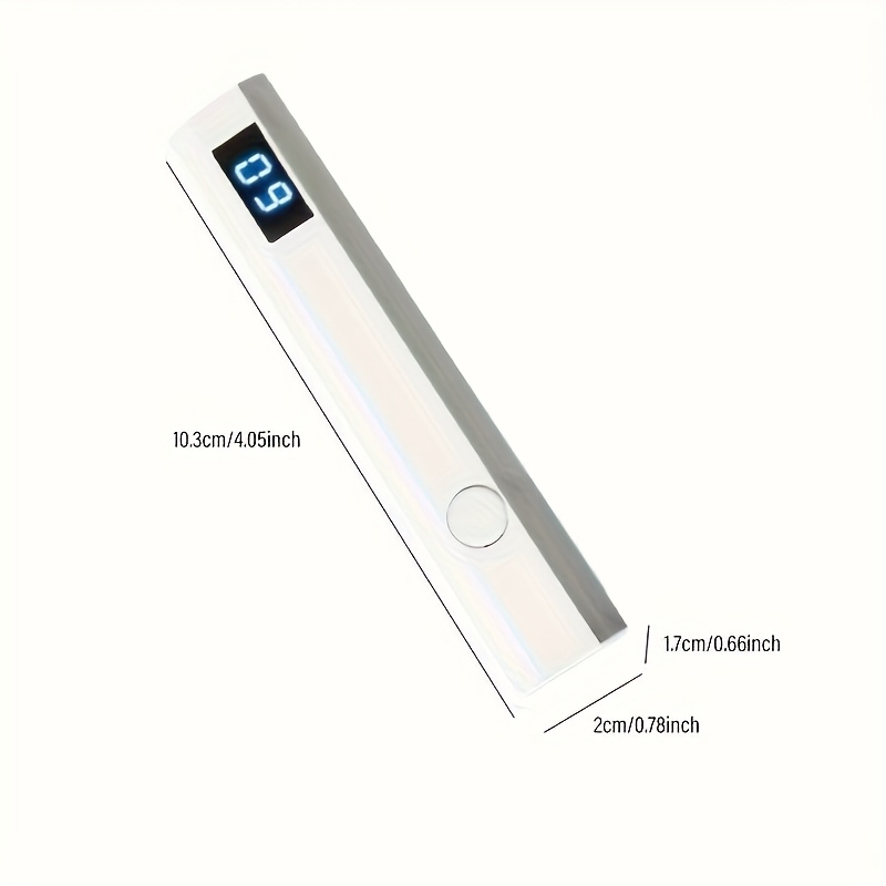 feiyba portable mini handheld nail lamp with curing wireless easy to carry ideal for travel usb rechargeable lithium battery nail care portable nail lamp cylindrical lamp rechargeable battery nail art supplie details 3