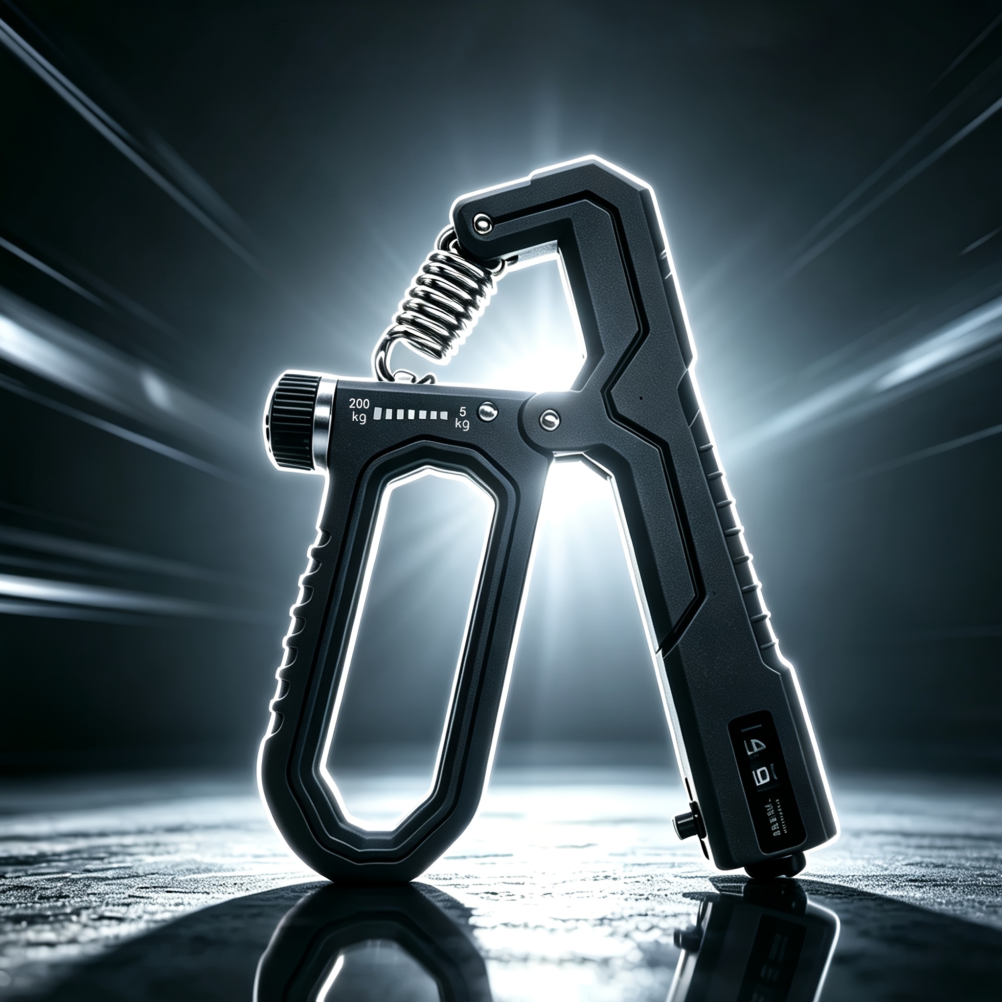 TEMU High- Counting Hand Grip Strengthener, Professional Adjustable Hand Strength Trainer For Finger Rehabilitation And Student Arm Training