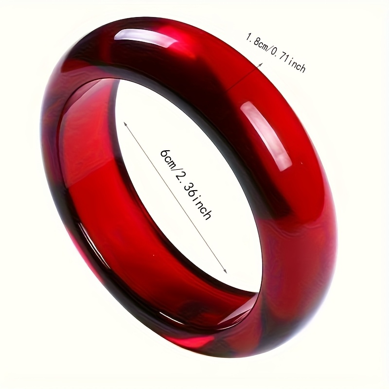 Women's Stylish and Elegant Resin Bangle, Daily Wear