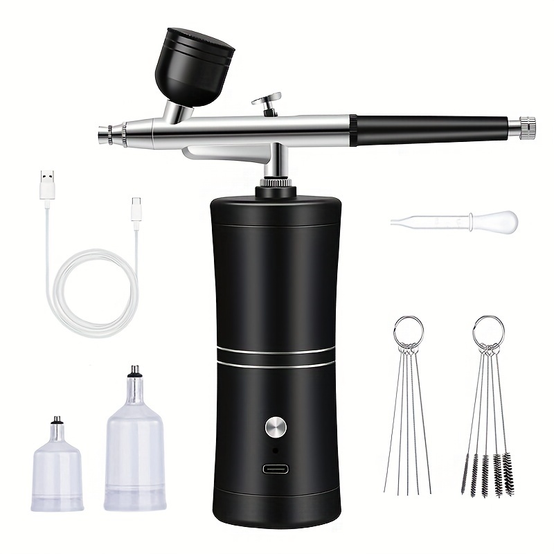 

Portable Airbrush Nail Kit With Compressor Suitable For Nails Art Paint Air Brush Compressor Nails Spray